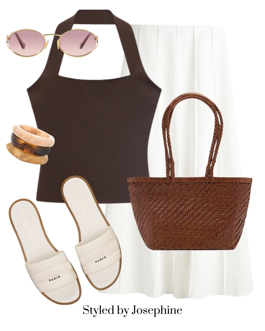 Chocolate and cream with a side of sunshine ☕️🍦 soft ruched details and breezy satin make this an easy warm-weather favorite.

Tags: NeutralOutfits ChocolateBrownStyle CreamSatinSkirt LTKOutfits EverydayStyle SummerNeutrals RuchedTop WovenBagStyle SteveMadden

#LTKStyleTip #LTKTravel #LTKFindsUnder50