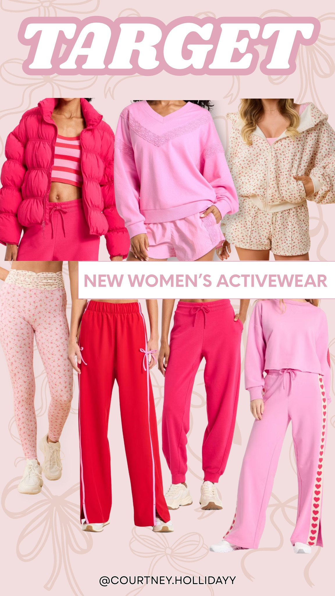 The cutest Valentine’s Day Inspired Activewear at Target!

#LTKValentine #LTKgrwm #LTKActive