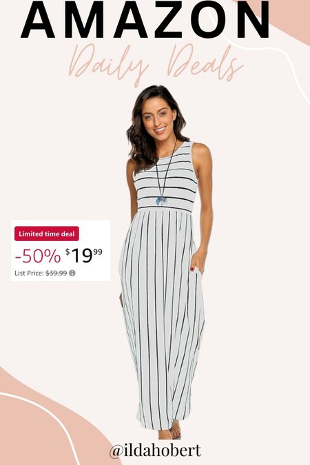 Amazon daily deal — 50% off today!

Resort wear, vacation outfit, summer fashion, spring fashion, summer outfit, spring outfit, affordable fashion, Amazon fashion, Amazon deal, Amazon sale

#LTKstyletip #LTKsalealert #LTKfindsunder50