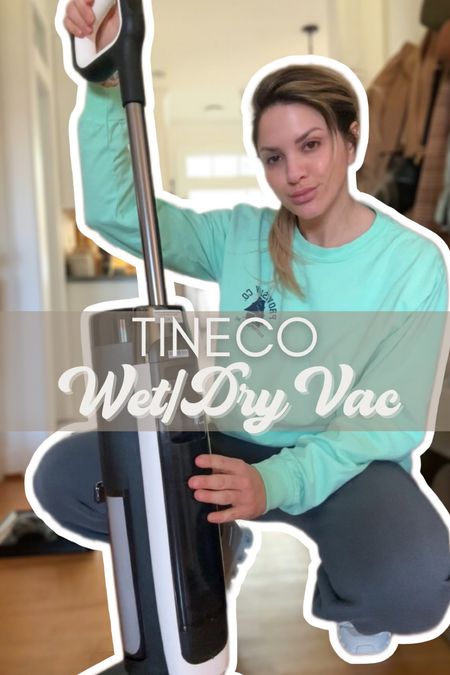 10/10 recommend investing in a Tineco wet/dry vac.
We have the S7 but apparently the 3&5 work just as well.  I’M SOLD 😮‍💨

Product Specs:
•BALANCED-PRESSURE
WATER FLOW: A completely clean floor with continuous fresh water washing and efficient dirty water
recycling, at a constant 450 times/min.
•EFFORTLESS USE:
Whether pushing forward or pulling back, FLOOR
ONE S7 PRO floor cleaner assists you by detecting the movement of the rear wheels and assisting you with the SmoothPower bidirectional self-propulsion system.
* ﻿UP TO 40 MINUTES OF RUNTIME: Both clean & dirty water and battery power are constantly adjusted by Tineco iLoop, meaning FLOOR ONE S7 PRO wet dry vacuum allows you to clean 40 minutes with less refilling, less emptying, and less recharging.
* ﻿DUAL-SIDED EDGE
CLEANING: Clean along baseboards and into hard-to-reach corners, to within 0.4 inch on both sides. No more places missed when cleaning around the home.
•3.6" LCD FULL SCREEN:
Full-size LCD screen with helpful Tineco Assistant guides you through the cleaning process; from quick start-ups to real-time working status!


#LTKfamily #LTKFind #LTKhome