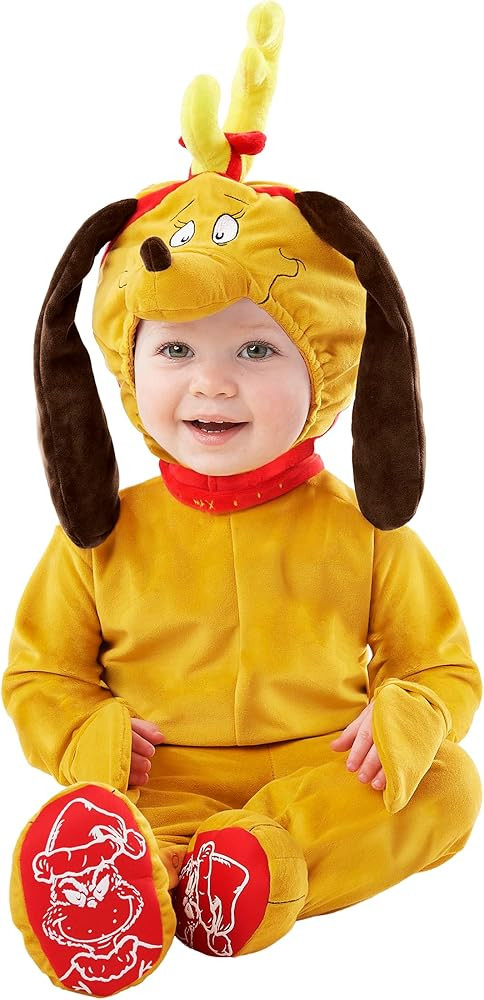 Spirit Halloween Dr. Seuss The Grinch Baby Max Costume | Officially Licensed | The Grinch Who Sto... | Amazon (US)