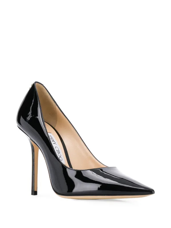 Jimmy Choo Love 100mm Pumps | Black | FARFETCH | Farfetch Global