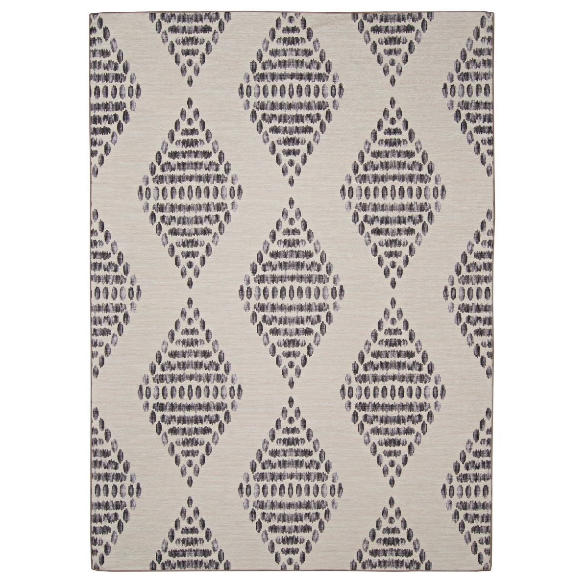 Warson Washable Outdoor Rug Ivory/Brown - Linon | Target