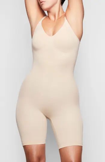 Sculpting Seamless Mid Thigh Bodysuit | Nordstrom