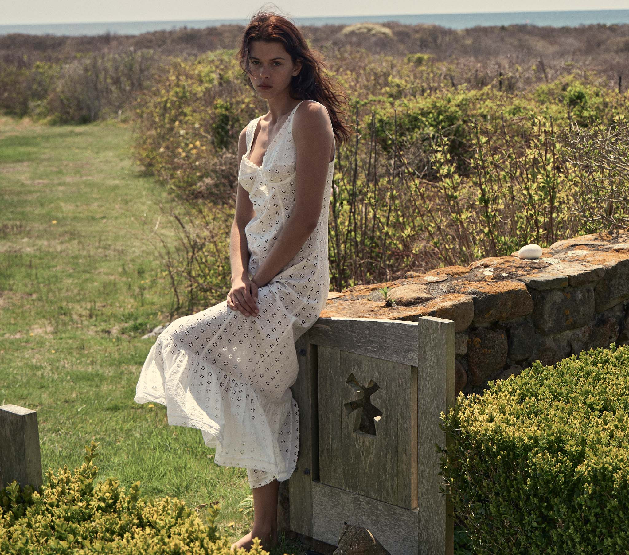 Melaine Dress - Salt | DÔEN | DOEN
