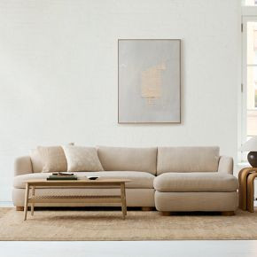 Leroy 2-Piece Chaise Sectional (110.5") | West Elm (US)