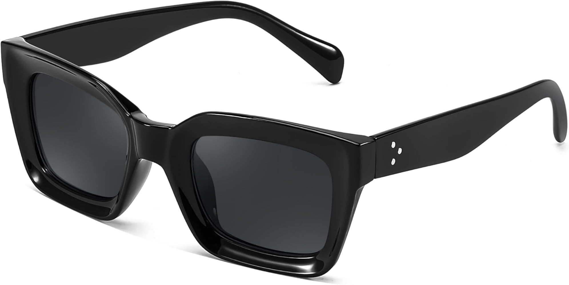 FEISEDY Classic Women Sunglasses Fashion Thick Square Sun Glasses Chunky Frame UV400 B2471 | Amazon (US)