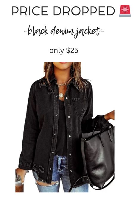 Price Drop 🚨‼️ Denim Jacket for only $25 

#LTKstyletip #LTKbeauty #LTKsalealert