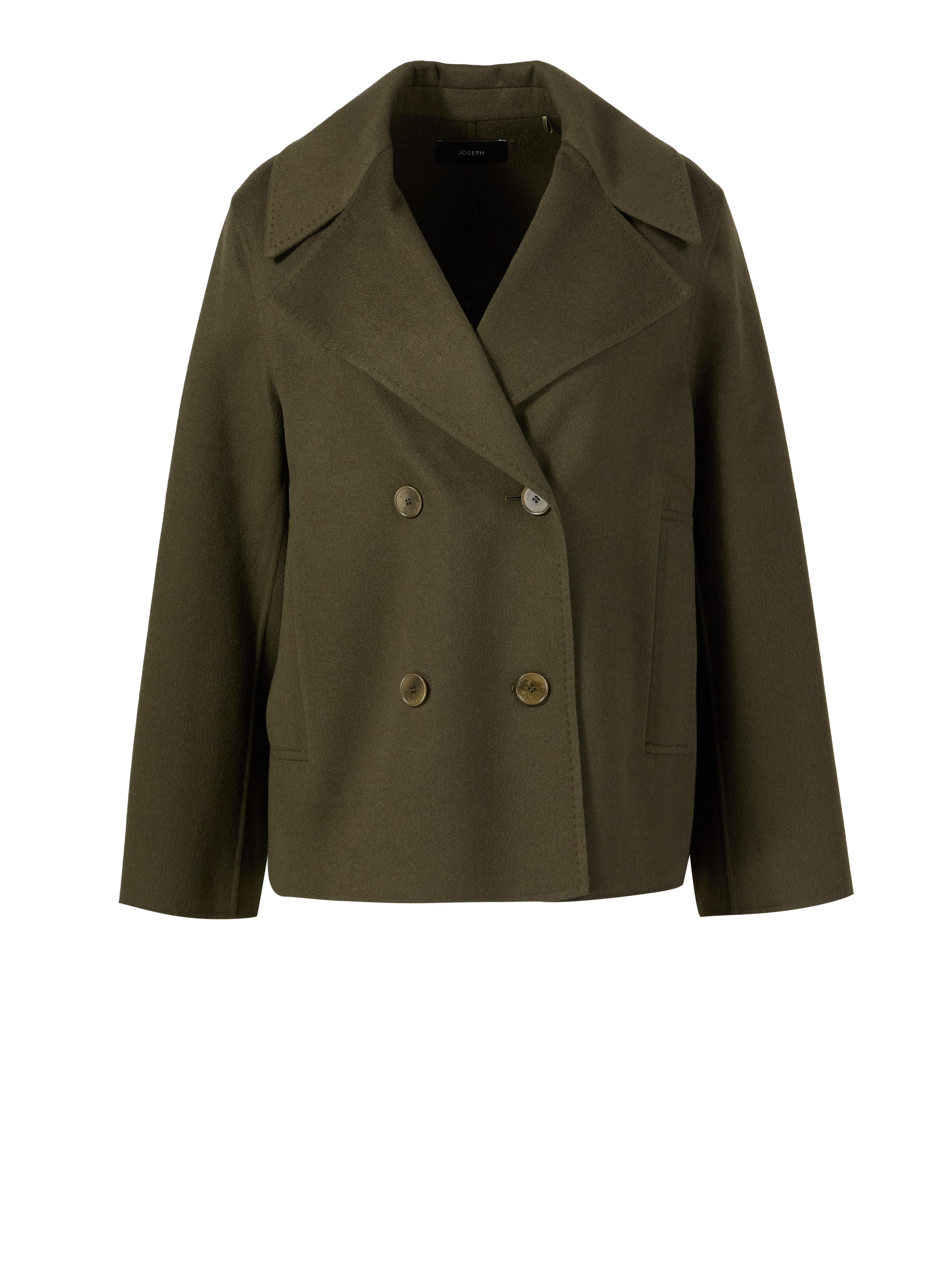 Wolljacke 'Gilkes' Khaki  | 34 | 2100006813449 | Unger-Fashion.com