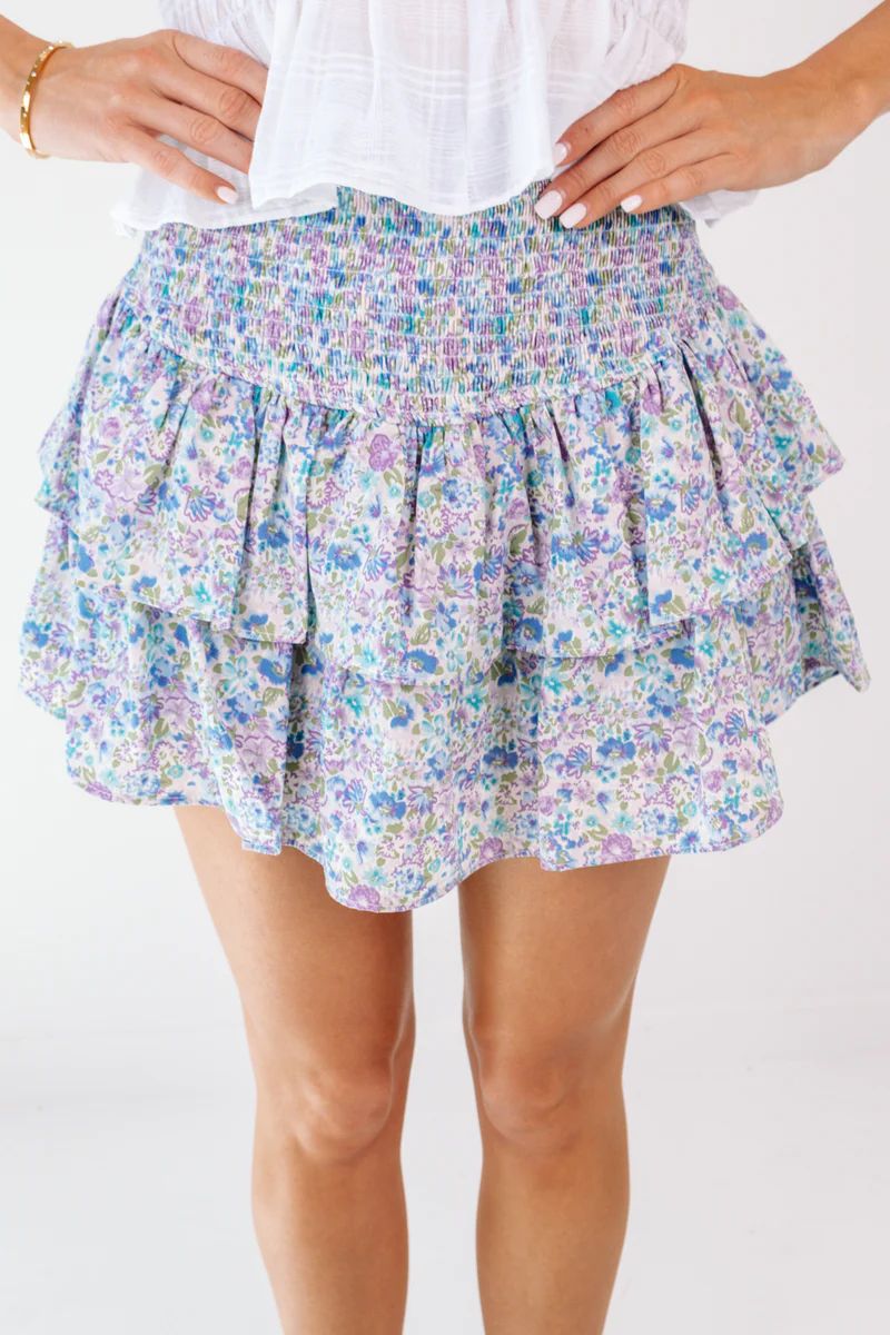 Oh So Sweet Skort - Blue | The Impeccable Pig
