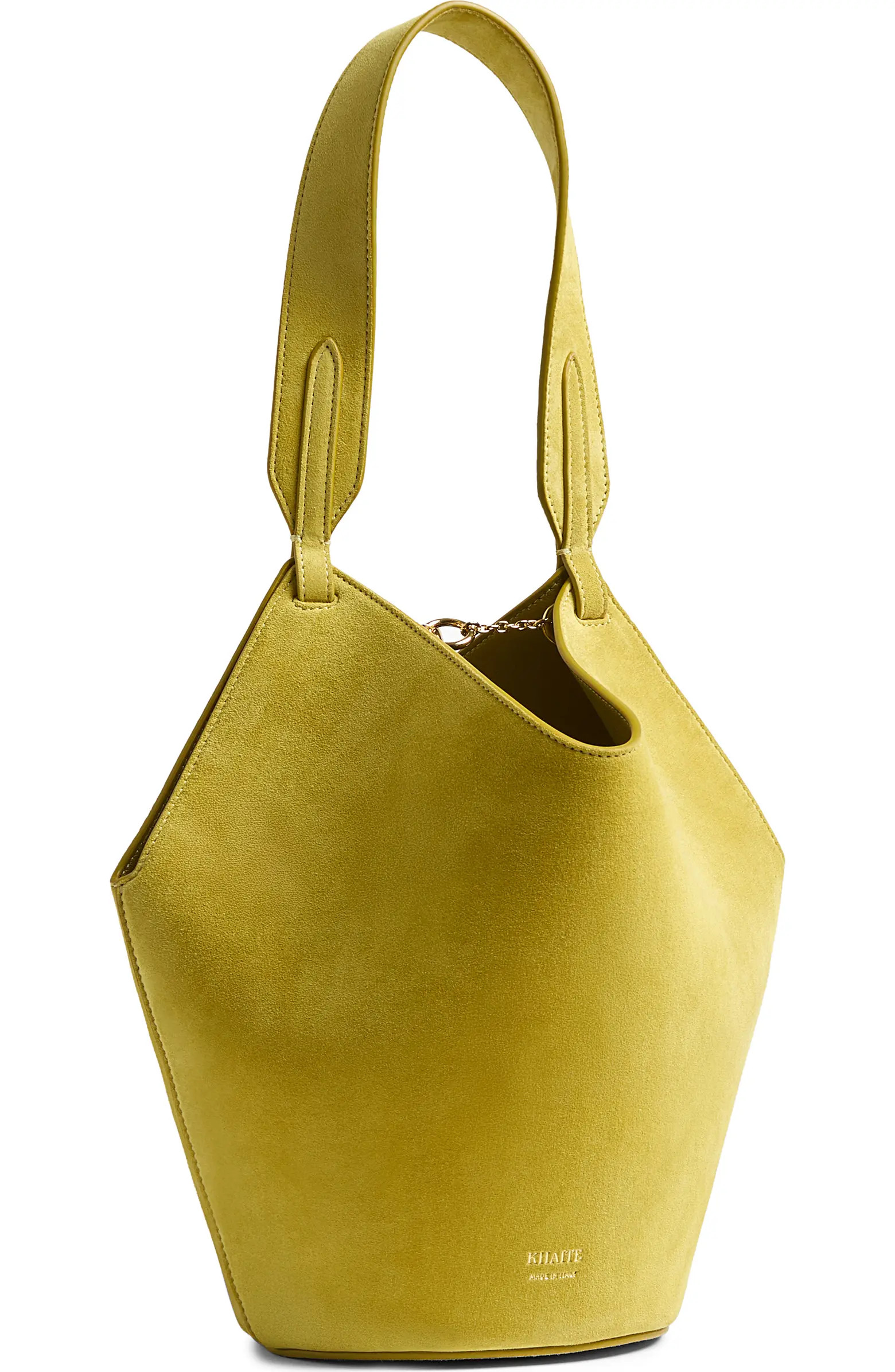 Mini Lotus Suede Top Handle Bag | Nordstrom