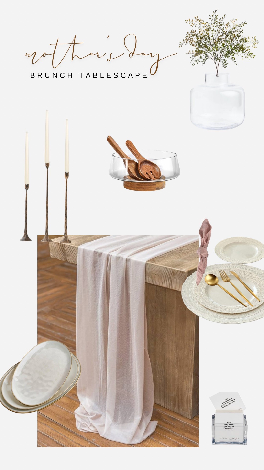 Mother’s Day brunch table scape from Amazon! 

#LTKSeasonal #LTKFindsUnder50 #LTKGiftGuide