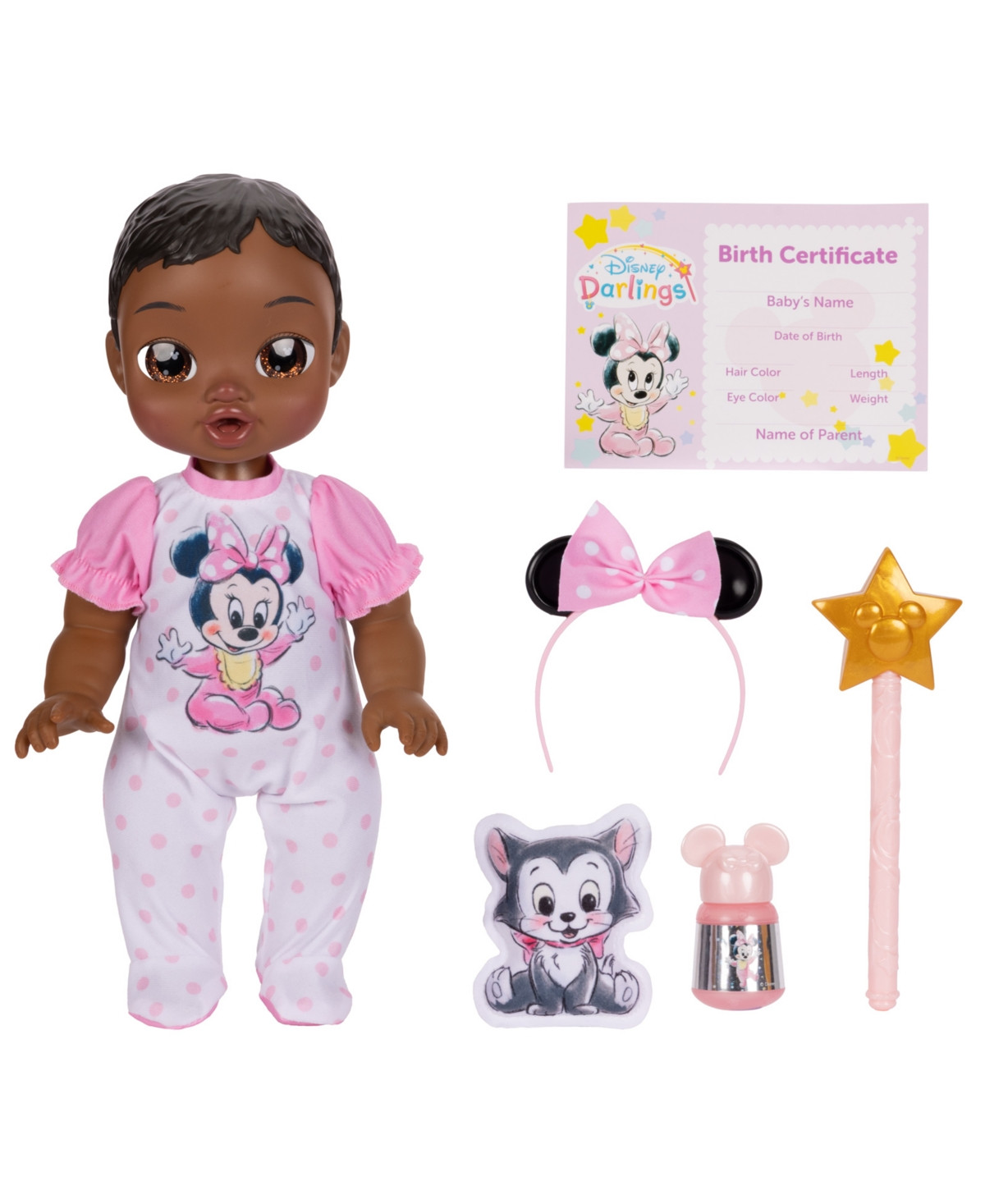 Disney Darlings Deluxe Minnie Aa Feature Doll - Multicolor | Macy's