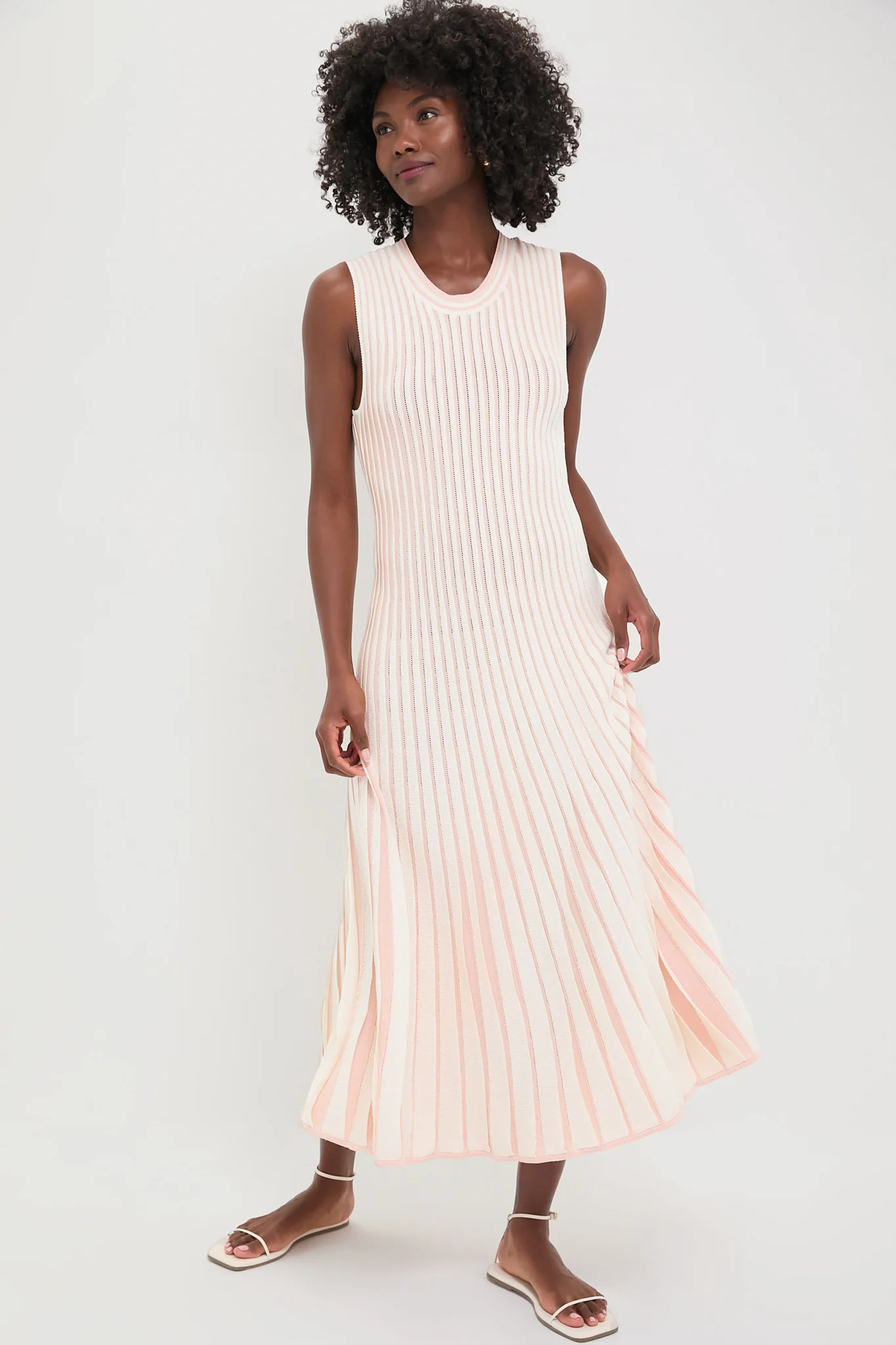 Pink Stripe Knit Amie Dress | Tuckernuck (US)