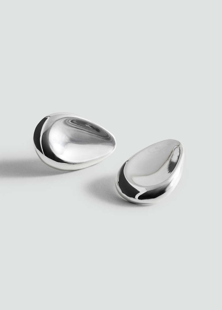 Drop earrings silver - Woman - One size - MANGO | Mango (US/MX/AU)