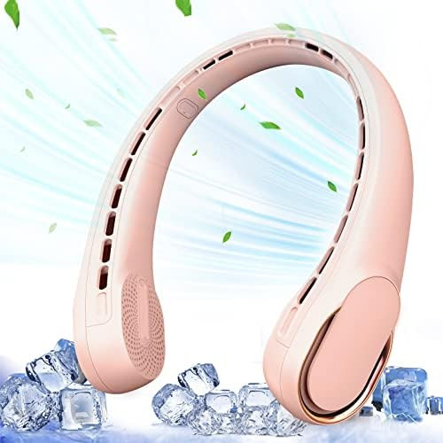 ASNUG Portable Neck Fan, Neck Fans for Women, 4000 mAh Rechargeable Personal Fan,360° Hands Free... | Amazon (US)