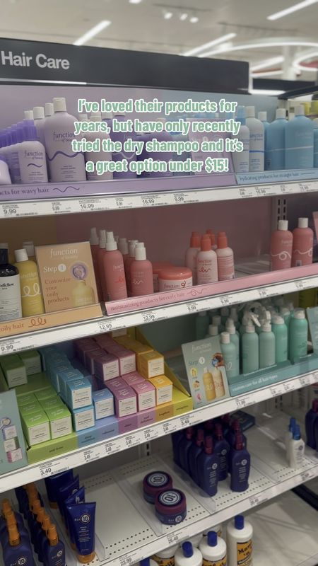 The best drugstore dry shampoo I’ve found is by far Function of Beauty  

#LTKfindsunder50 #LTKbeauty #LTKU