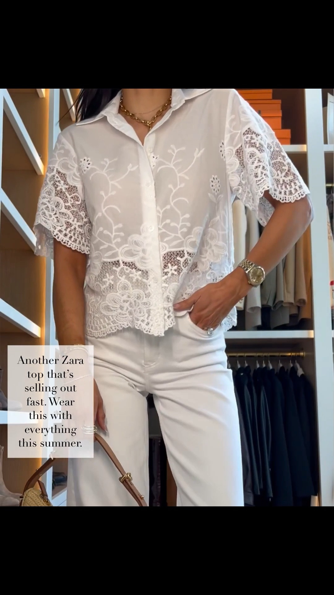 Cute tops for summer that you will get so many compliments on!
Zara embroidered eyelet top
Summer date, night outfit ideas
Wearing a size XS in Zara

#LTKOver40 #LTKmomlife #LTKootd