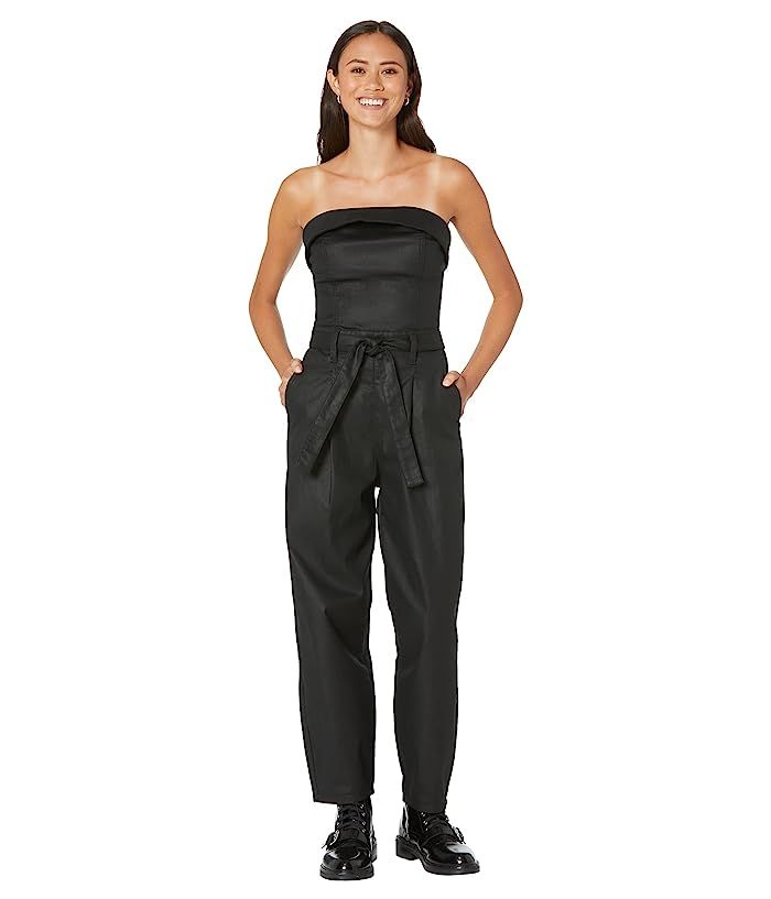 7 For All Mankind Coated Balloon Leg Jumpsuit in Rabbit Hole | Zappos