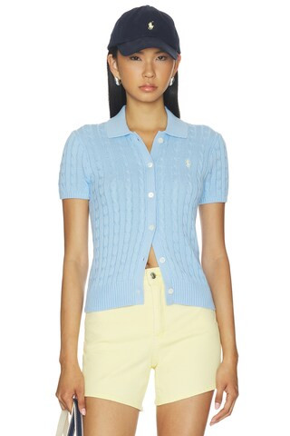 Cotton Short Sleeve Cardigan
                    
                    Polo Ralph Lauren | Revolve Clothing (Global)