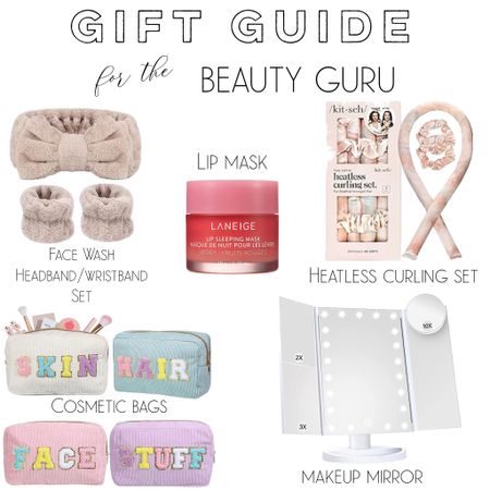 Gift Guide for the Beauty Guru 🎁

gift ideas for her | holiday gift ideas 



#LTKGiftGuide #LTKHoliday #LTKSeasonal