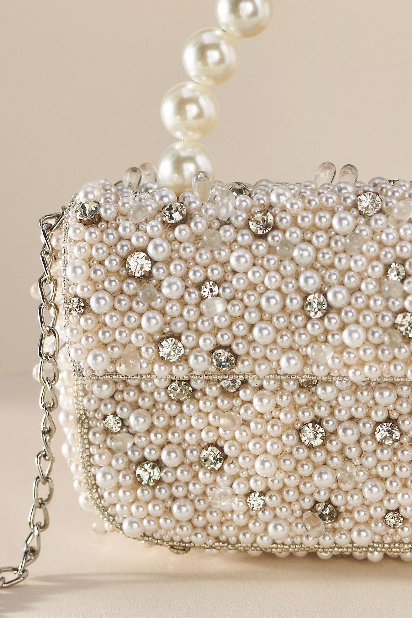 Fiona Beaded Bag: Pearl-Strap Embellished Edition | Anthropologie (US)