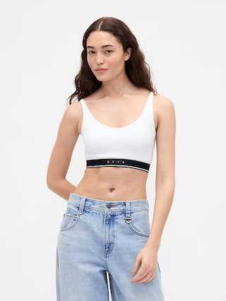 Gap × BÉIS Seamless Logo Sports Bra | Gap (US)