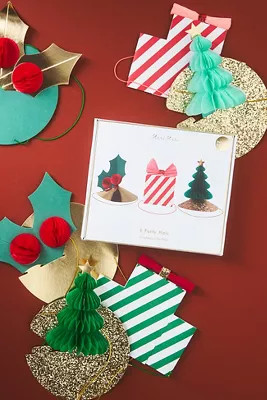 Mixed Holiday Paper Party Hats | Anthropologie (US)