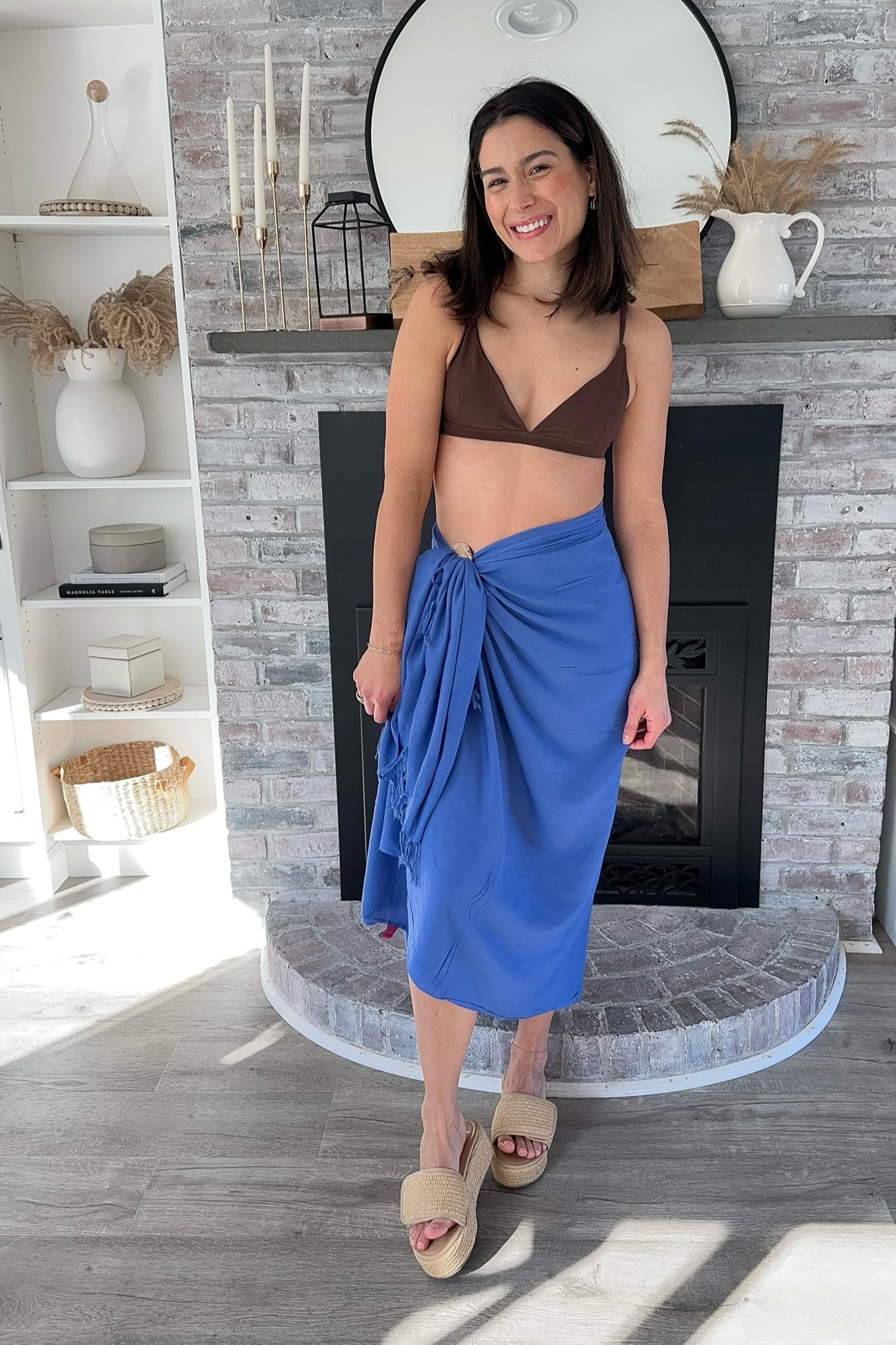 Sharing 6 resort wear outfits you’ll love! 🦋 This sarong is the prettiest blue ever. 

I am wearing s a M in the suit. Shoes are true to size.

#amazonfashion #vacationoutfit #momoutfit #summerstyles #pinterestinspired #pinterestfashion #momstyleinspo 

#LTKstyletip #LTKfindsunder50 #LTKfindsunder100