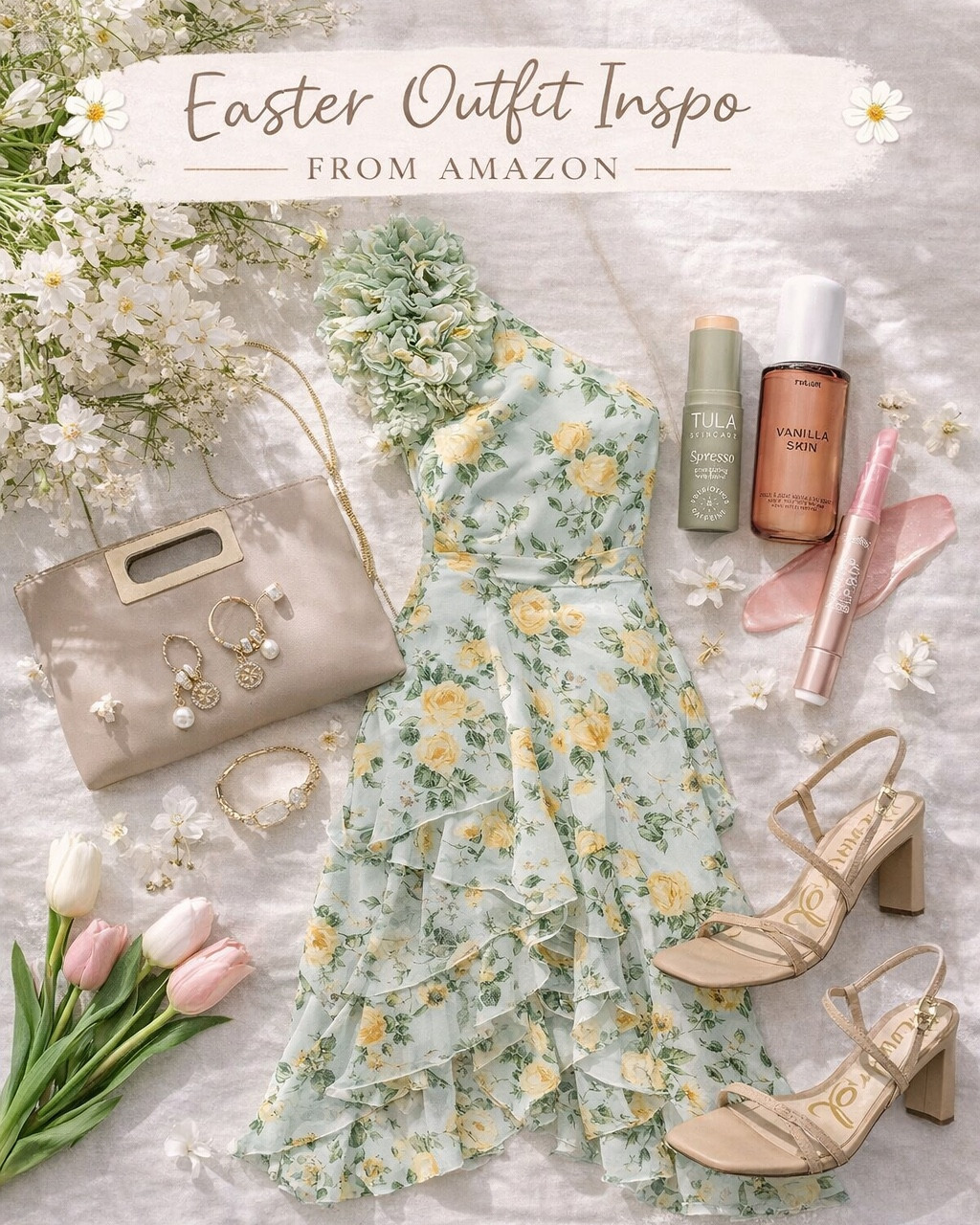 You already know I live for a “looks like I tried but didn’t” moment… and THIS is it 👏🏼

The fit, the florals, the gold details… she’s that girl 💁🏻‍♀️✨

Linked everything for you because trust me—you’re gonna want this whole look 🤍

#ltkstyle #amazonfinds #easteroutfit #springstyle #femininefashion #momstyle #effortlessstyle #amazonfashion #outfitinspo #springoutfits

#LTKSeasonal #LTKootd #LTKFestival