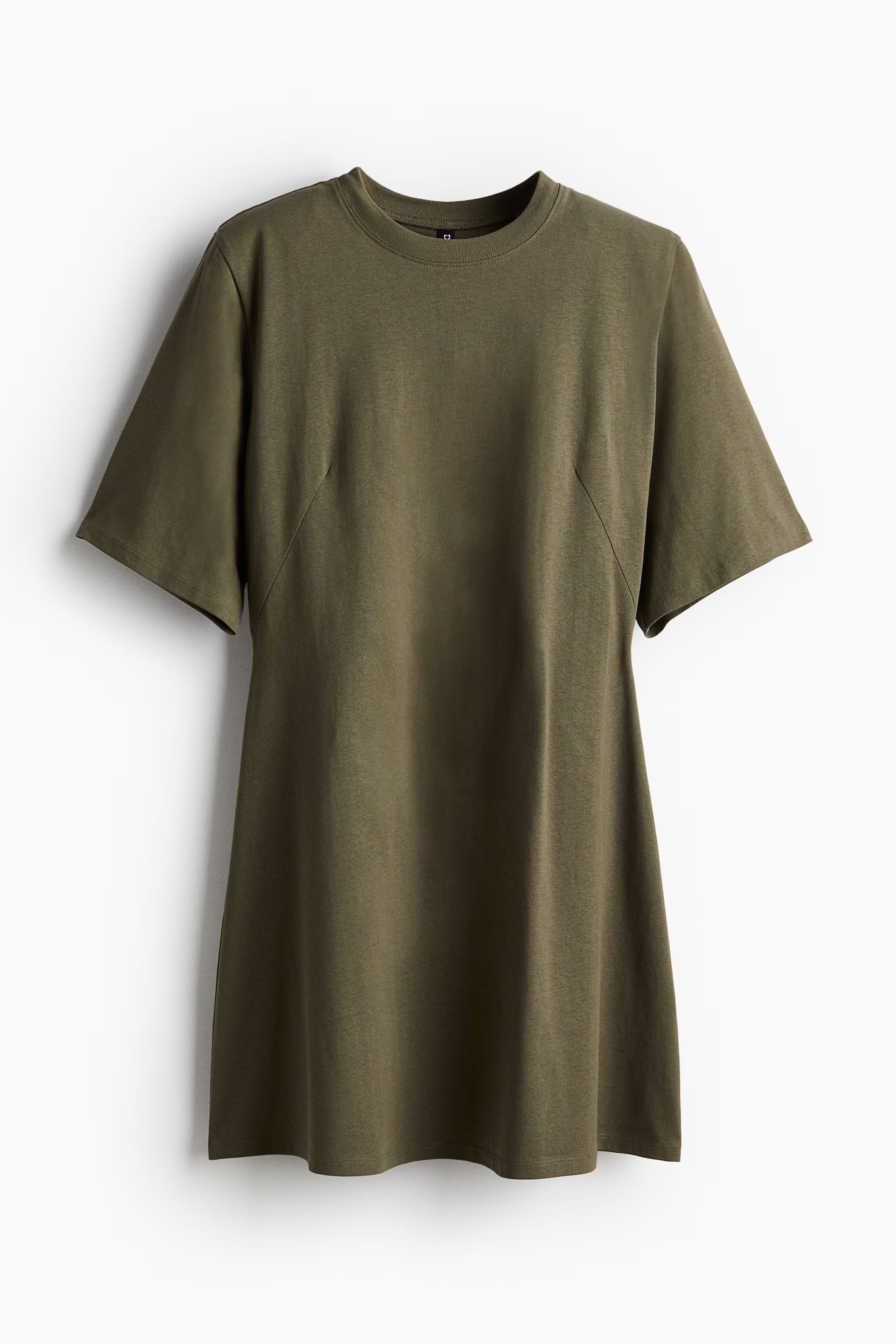 Shoulder-pad T-shirt Dress | H&M (US + CA)