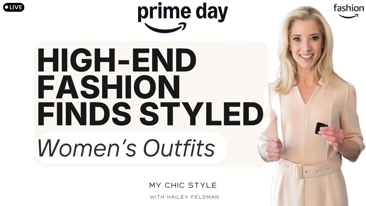 Shop the best women's fashion deals during Amazon Prime Day 2026 (June 23-26)! Hi! Welcome back to My Chic Style! I'm Hailey, your trusted guide to discovering the best classic chic products online. 

Join me for an exclusive livestream showcasing top outfit sales, trending styles, and incredible discounts. 

➡ JOIN: https://www.amazon.com/live/broadcast/91ac229d-33e3-467e-8091-0766d413bca7?linkCode=ilv&ref_=social&tag=haileyfeldman-20
➡ DATE: Livestream starting at 12:15 PM on Thursday, June 25, 2026

💕 Save big on women's clothing, accessories, and more with Prime member exclusive deals. Watch our live fashion haul and styling tips to maximize your Prime Day shopping. Limited-time offers available June 23-26 only

#LTKgrwm #LTKdayinmylife #LTKSaleAlert