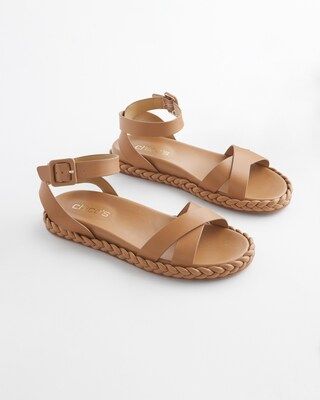 Leather Braided Sandals | Chico's