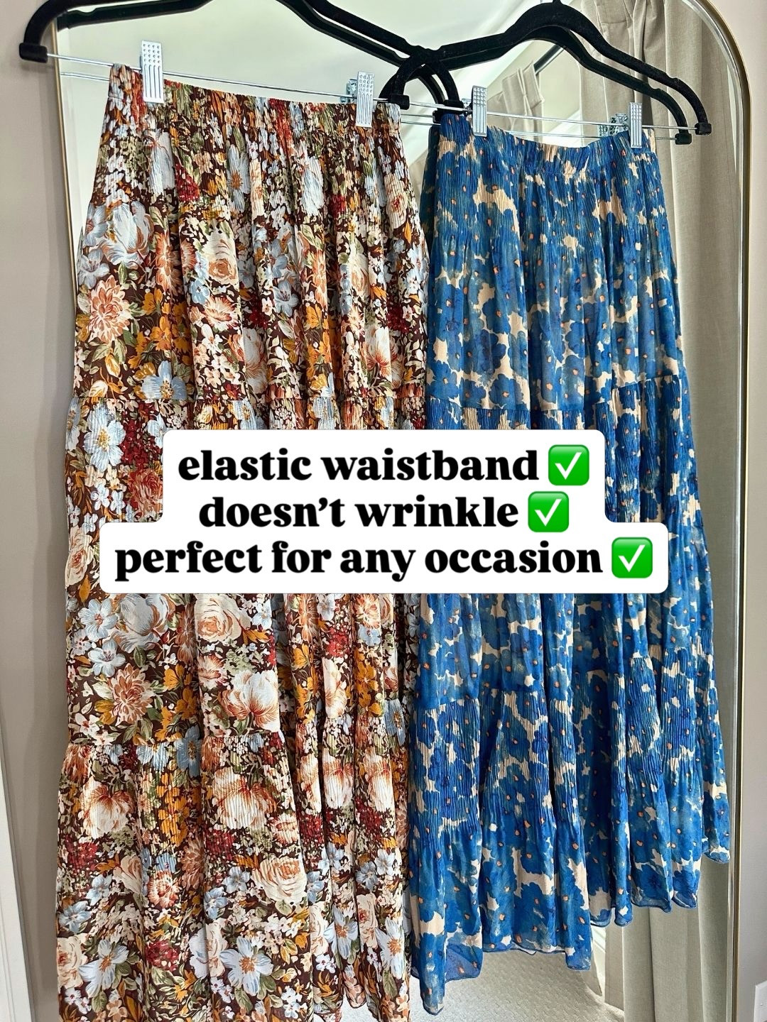 The perfect skirt for fall!  

 
