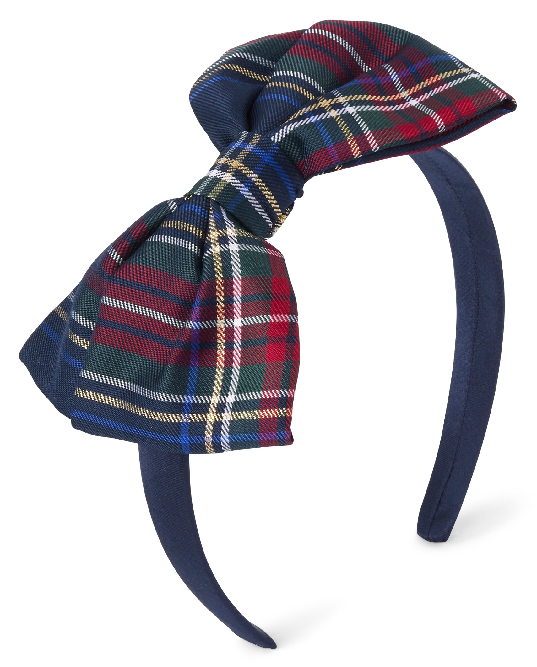 Girls Plaid Bow Headband | The Children's Place  - TIDAL | The Children's Place