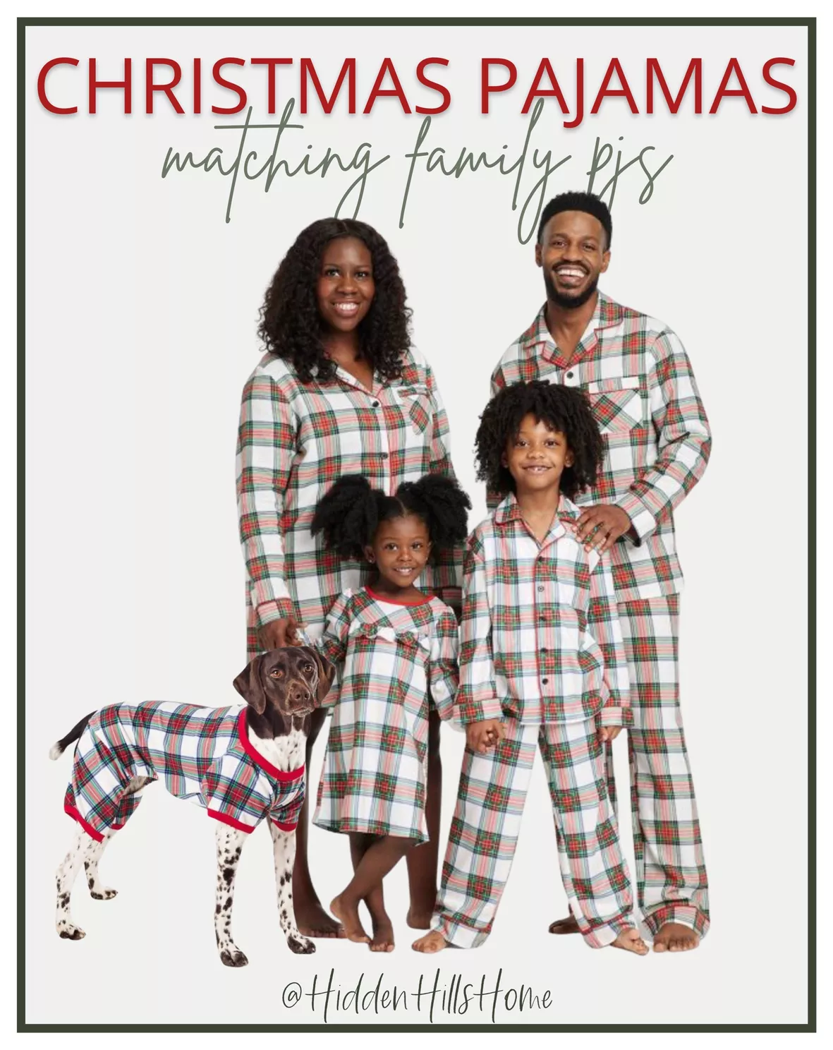 Matching pajamas for the whole family  Family christmas pajamas, Family  pajama sets, Christmas pjs