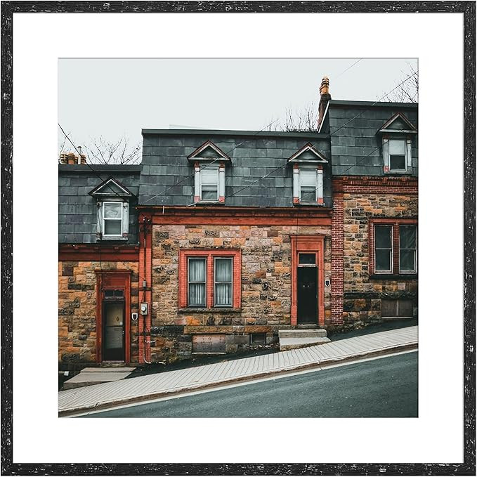 Amazon.com: Gaevuian 20x20 Picture Frame With Mat for 16x16 or 20X20 Frame Without Mat,Made of Wo... | Amazon (US)