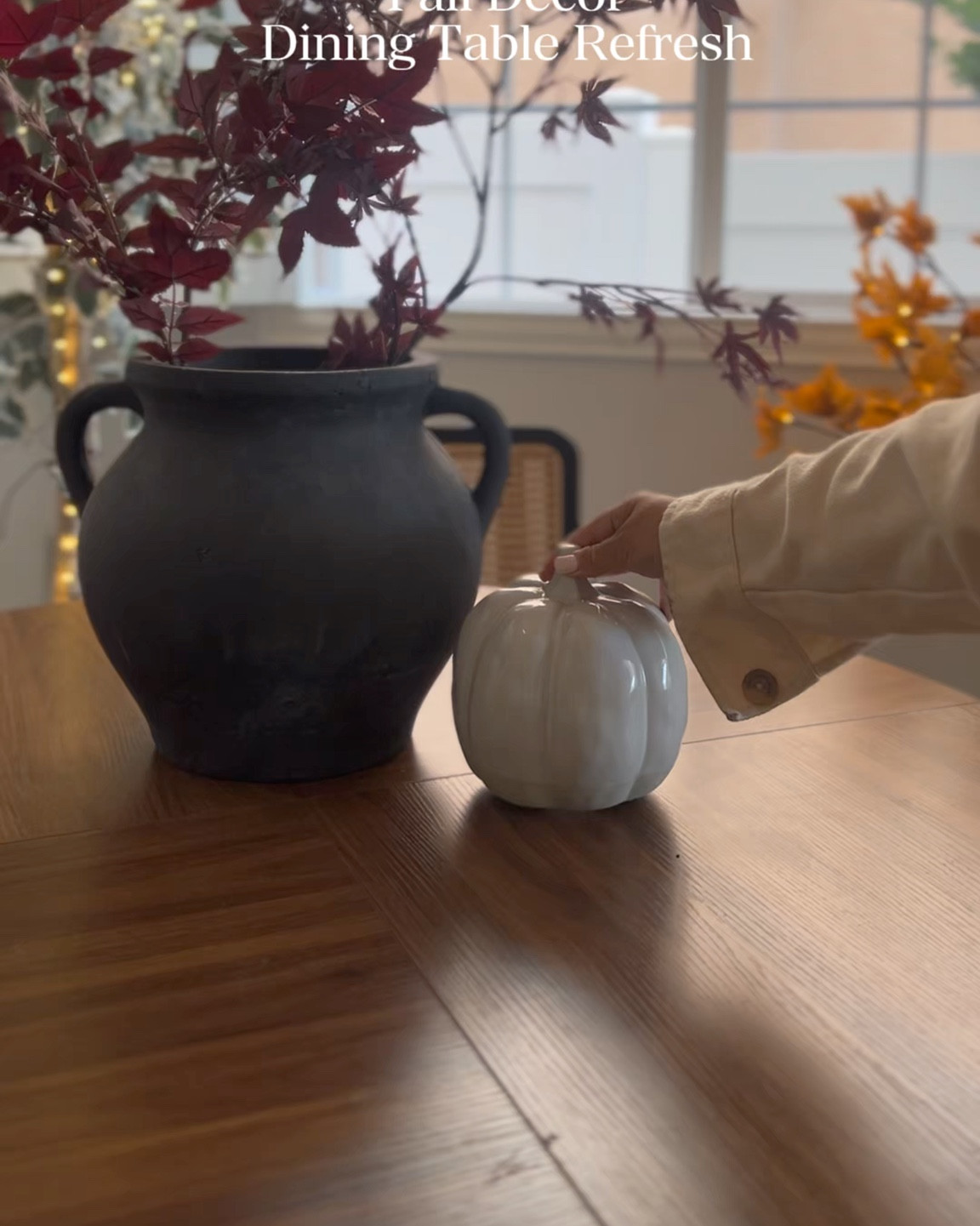 Hola bebes! Fall Decor Dining Table Refresh 

Loving these touches of fall 🍂 


#LTKHome