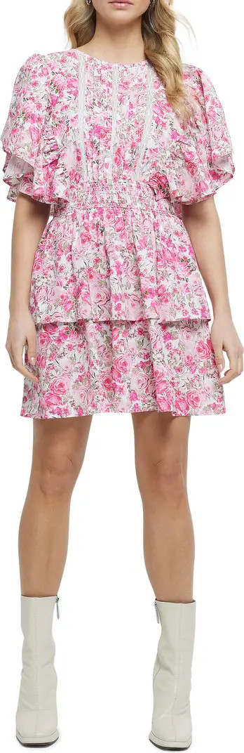 Misty Rose Smocked Waist Dress | Nordstrom