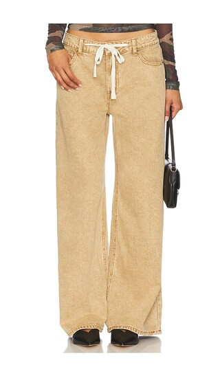 LIONESS Muse Jean in Tan. - size S | Revolve Clothing (Global)