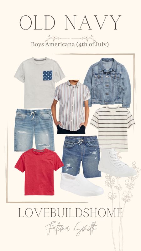 The 4th is rapidly approaching so make sure you’ve got your kids ready! Here are some “Americana” style clothing choices for boys from @OldNavy!

|Old Navy|Old Navy summer|Old Navy boys|boys clothing|summer|summer clothes|4th of July|Fourth of July|

#LTKSeasonal #LTKFind #LTKkids