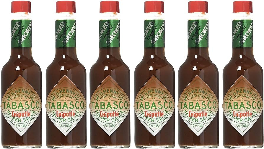 Tabasco Brand, Chipotle Hot Sauce, 5 oz (148 ml) (Pack of 6) | Amazon (US)