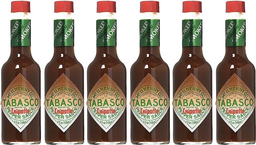Tabasco Brand, Chipotle Hot Sauce, 5 oz (148 ml) (Pack of 6) | Amazon (US)