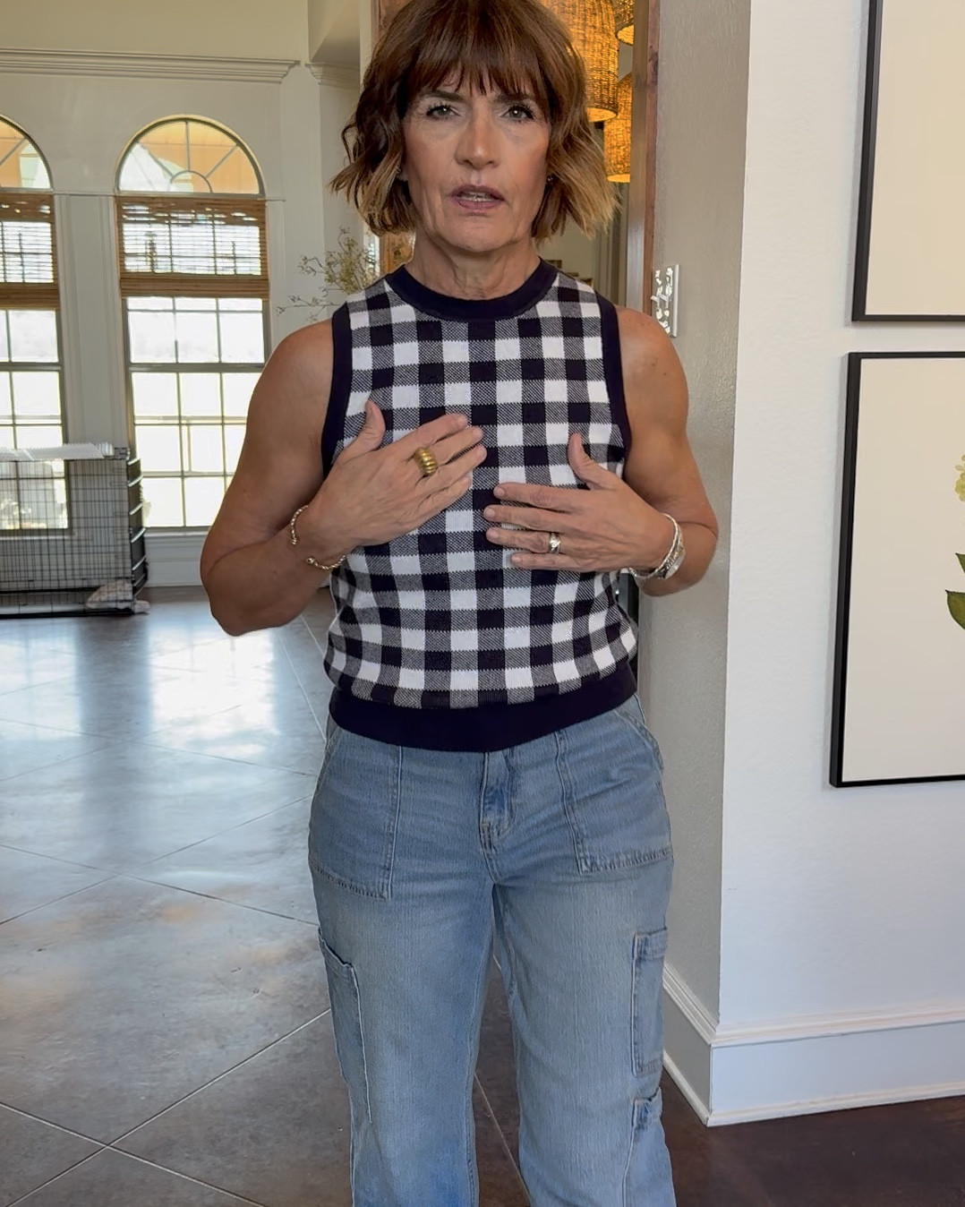 This vest! 😍 Comes in two colors! Great for now and later! Love it for all of the holidays in spring and summer! 

#LTKootd #LTKWorkwear #LTKSeasonal