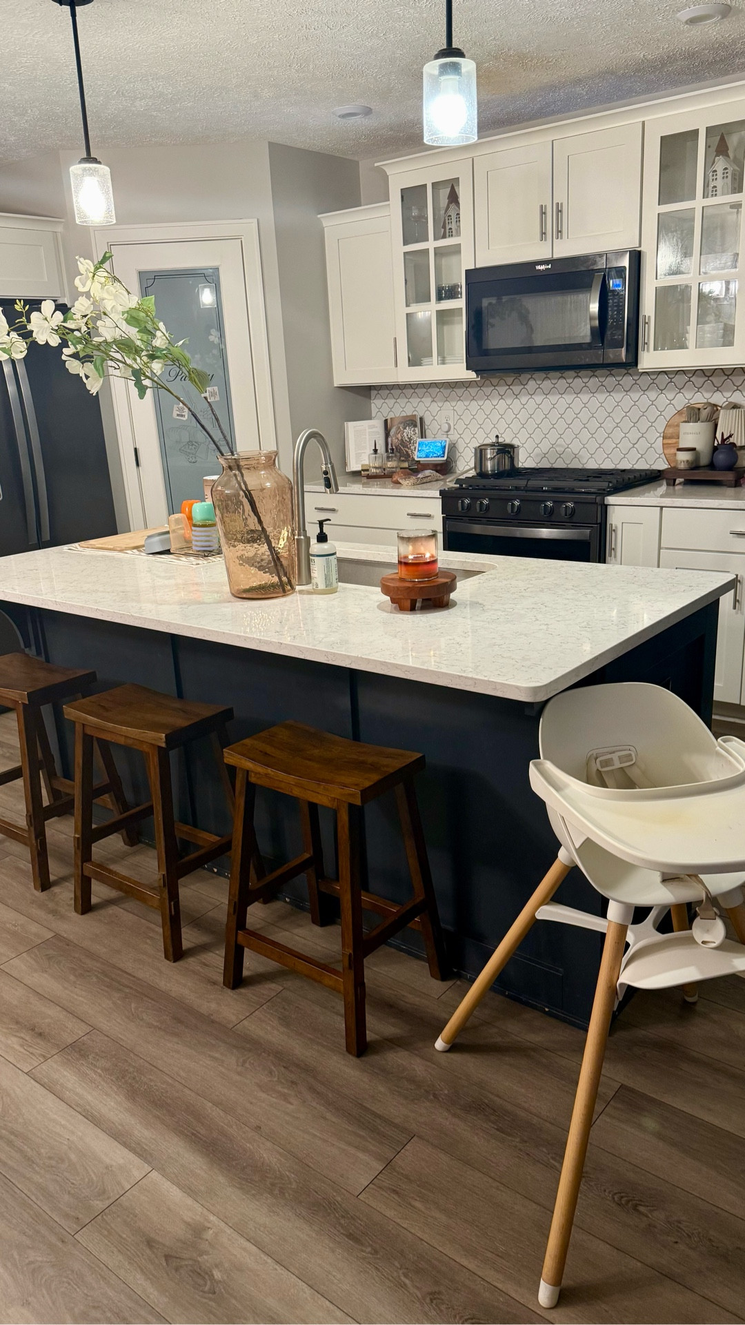 Added a third barstool to our island. It’s our kids favorite place to sit these days! I lucked up and found the same style and it was on sale. But they are still very much inexpensive! 

#LTKmomlife #LTKHome #LTKFindsUnder100