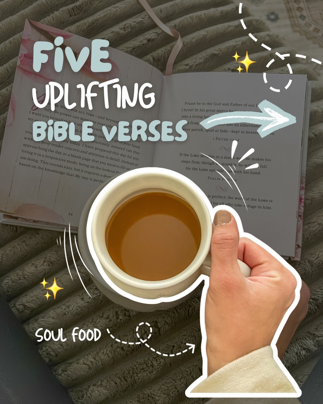 Some soul food for your Thursday morning friends 🤍✨ Should I share encouraging Bible verses every Thursday before the weekend? I think I might start that… #christianmomlife #upliftingquotes #soulfood #faithoverfear🙏