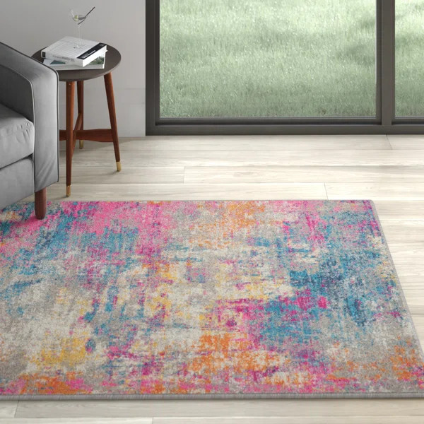Abbate Abstract Indoor Rug | Wayfair North America