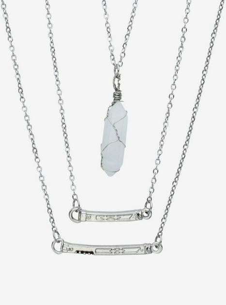 Star Wars Ahsoka 3D LightSaber Tier Necklace | BoxLunch