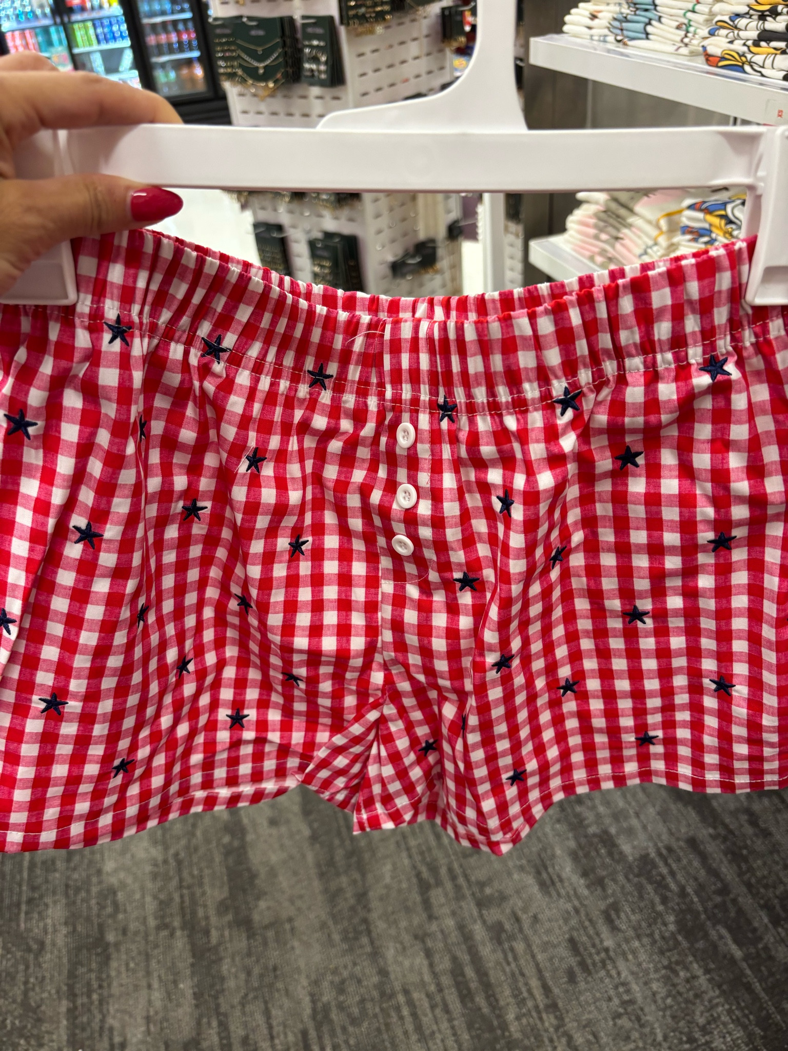 Target boxer shorts 
Perfect for July 4 or Memorial Day 

#LTKSwim #LTKSeasonal #LTKootd