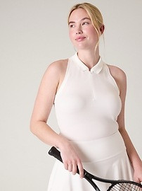 Momentum Seamless Polo Tank | Athleta